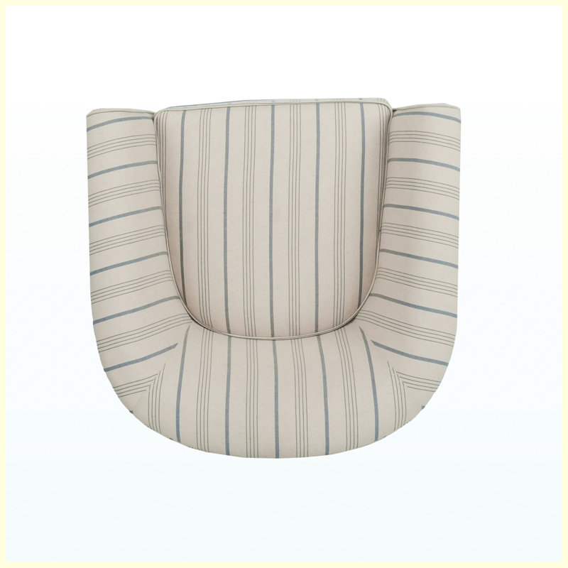 Chaise d'appoint moderne pivotante à 360 ° pour salon, chambre à coucher, bureau à domicile, ajustement universel