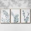 Blue Botanical Wash I 3 pièces-97757369-97757374