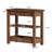 Solid Wood End Table with 3-Tier Storage-835091520