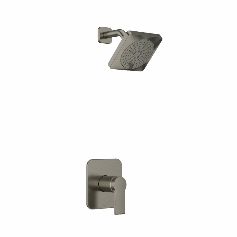 Système de douche à pression équilibrée avec fonction 1 fonction Pallace ™, Nickel poli