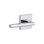 Viaggio Quadrato Rosette Privacy (Bed & Bath) with Milano Lever