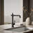 Artifacts Single-Hole Kitchen Sink Faucet with 13-1/2-in Swing Spout, Victorian Spout Design-975907930