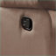 Fauteuils inclinables avec poignée à loquet externe, microfibre brun noyer, accoudoirs coussinés | Noyer brun | Bois et structure en microfibre