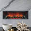 Uptown Infrared Electric Fireplace Insert Heater, Compatible with Alexa & Google Home-2060717017