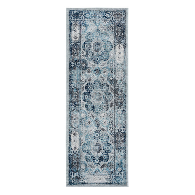 Honig Geometric Indoor Rug, Runner 2' x 6'
