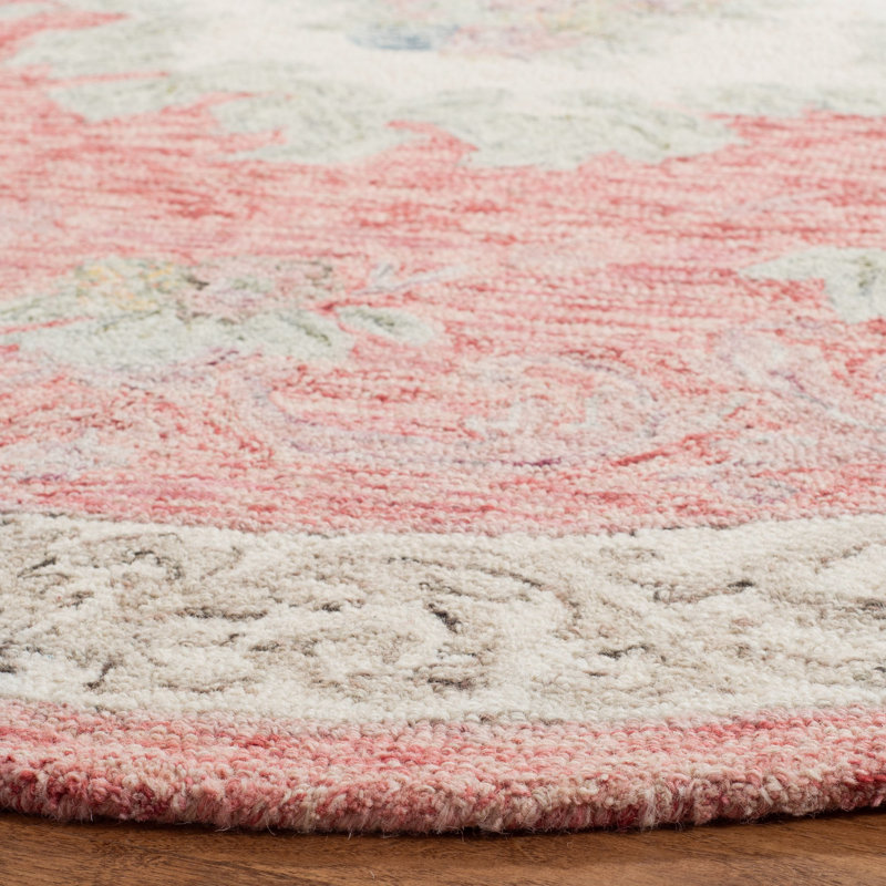 Miyuki Hand Tufted Wool Oriental Rug, Rectangle 5' x 8'