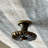 Antique Brass "Celia" Round Cabinet Knob