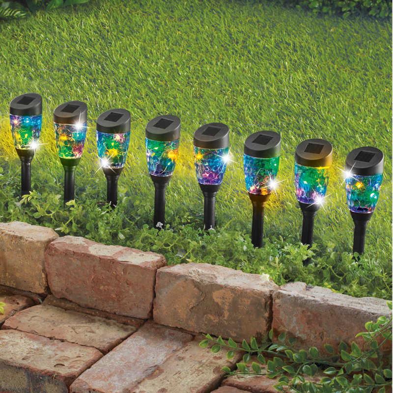 Ensemble de piquets de jardin 8 pièces