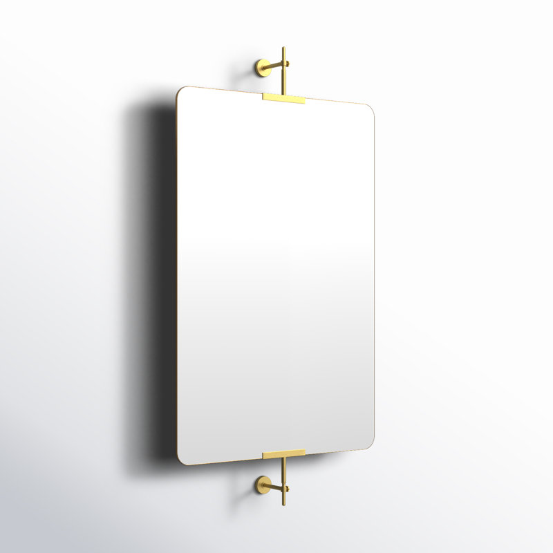 Miroir Guava, 46 po x 24 po, Doré