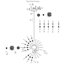 Lustre sphérique clair Spoutnik Stella-91714431-91714438-131055389