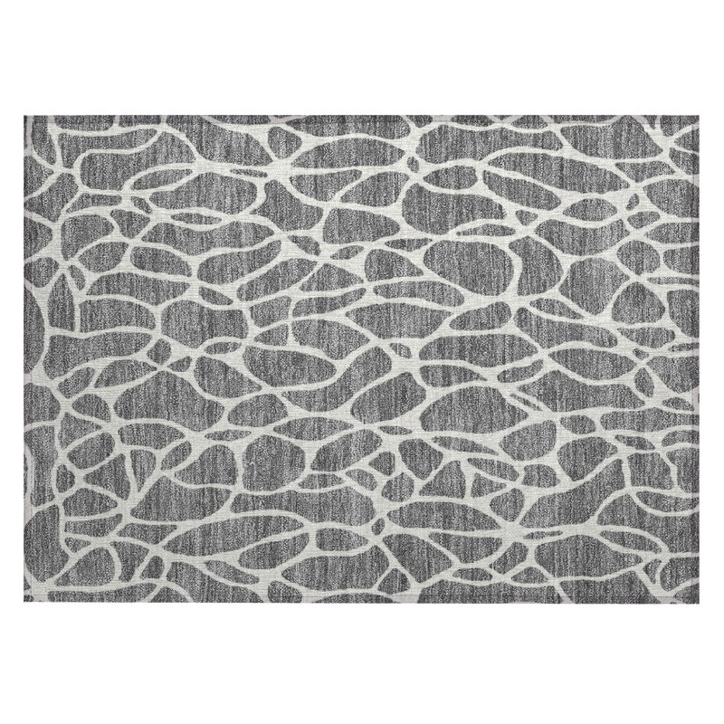  Machine Washable Indoor/Outdoor Chantille ACN1024 Rug, Rectangle 1'8" x 2'6"