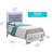 Madison Twin Bed , Silver Champagne