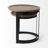 Solid Wood Top Nesting Tables End Table