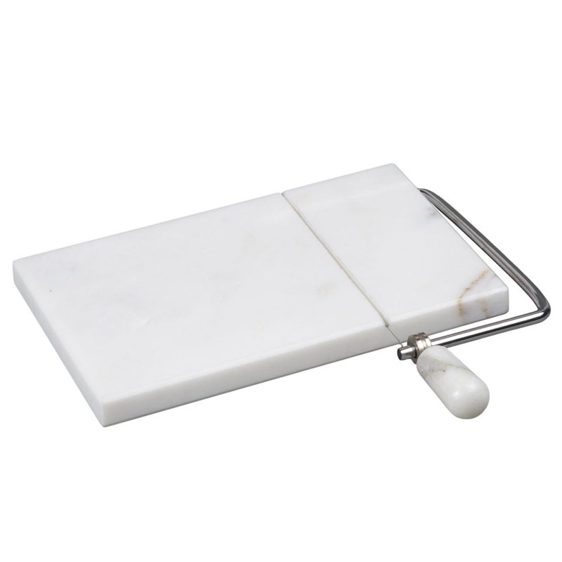 Coupe-fromage et beurre, Blanc