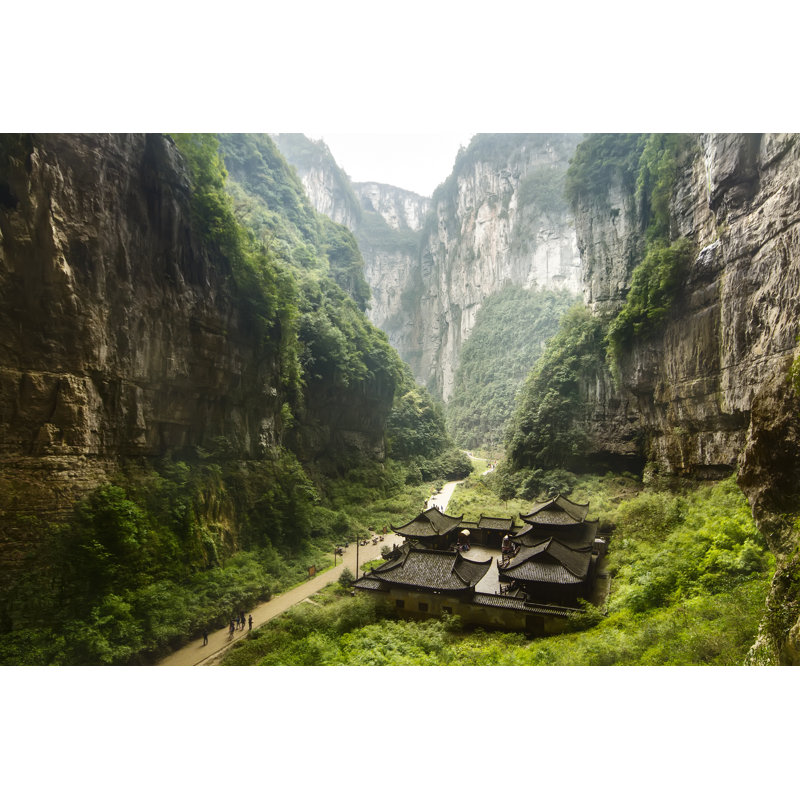 «Wulong National Park, Chongqing, China» par Biggabig - photographie sur toile tendue, H 8 po x l 12 po