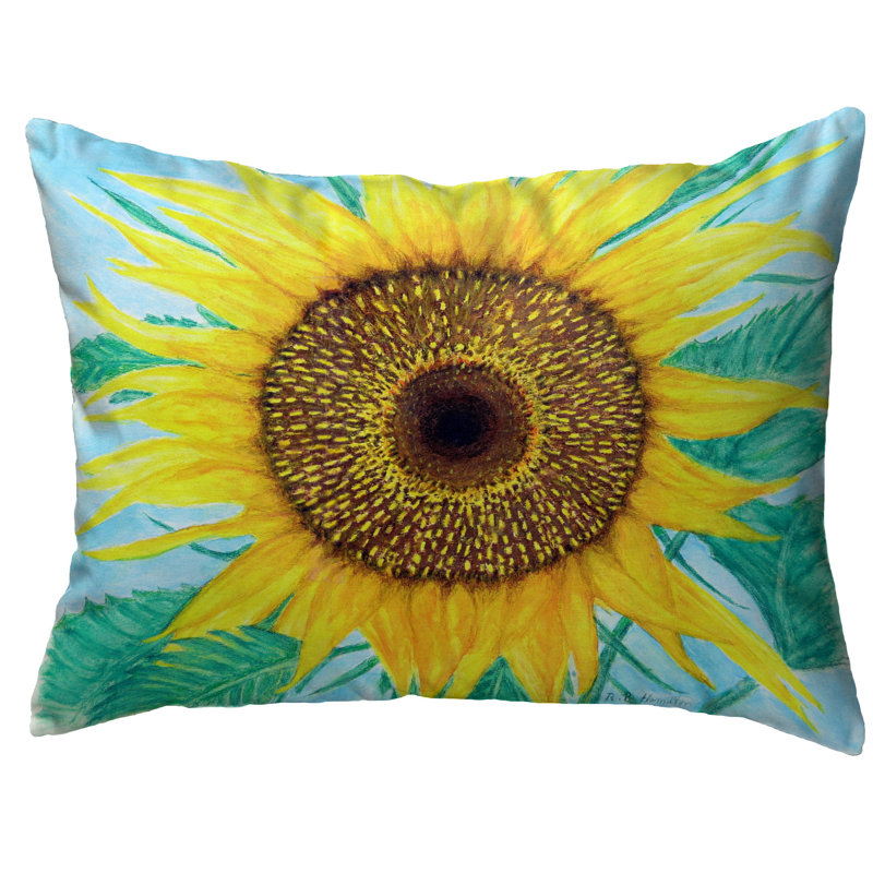 Outdoor Reversible Throw Pillow