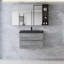 Meuble-lavabo flottant 30 po avec lavabo, rangement mural moderne pour salle de bain-106912648-106912652
