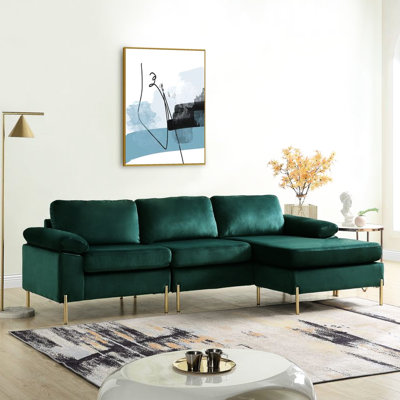 98.55'' Velvet Sofa