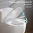 Modern 17" Comfort Chair Height One-Piece Toilet Dual Flush Elongated Bathroom Toilet-130095726