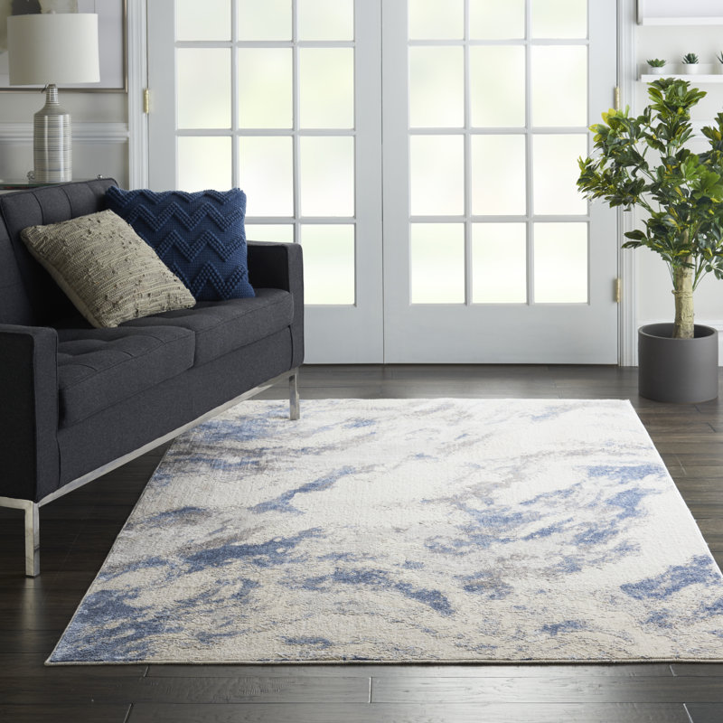 Wilbraham Abstract Area Rug, Rectangle 119 x 180cm