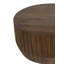 TABLE DE CAFÉ EN CAOUTCHOUC NOYER