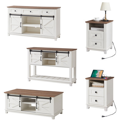 Chimira 5 - Piece Living Room Table Set