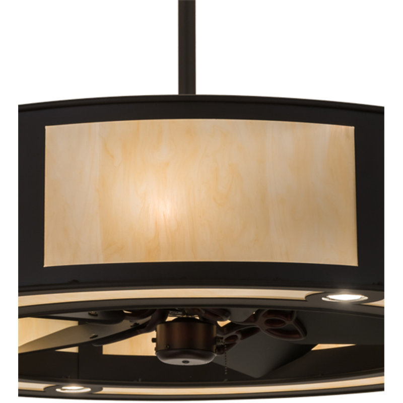 Smythe Craftsman Downrod Ceiling Fan
