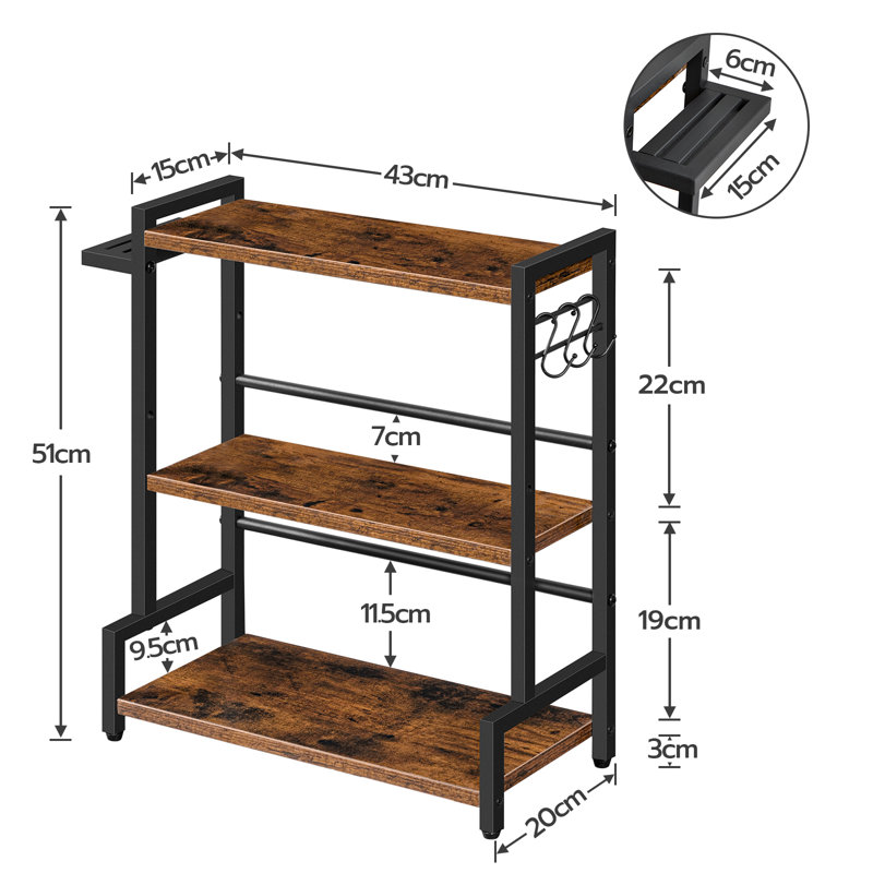 Free-Standing Spice Rack