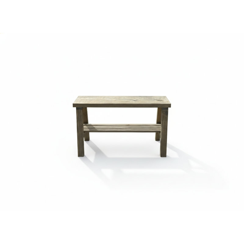 Banc de rangement Daigo, Gris