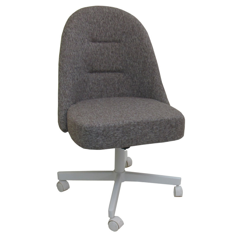 Chaise d'appoint rembourré, Blanc, Gris Mojave