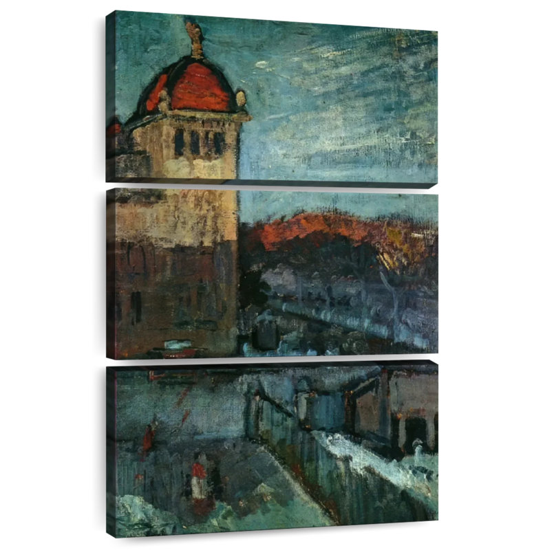 Palais Sirci des arts de Barcelone, H 45 po x l 28 po