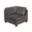 Fashionable Grey Chenille 6pc Sectional , Includes 3x Corner Wedges, 2x Armless Chairs And 1x For Home Spacious Lounge, Sofas, , Classic Look