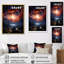 Galaxy Celestial Fireworks III, reproduction d'art sur toile encadrée-1525255131-1525255134