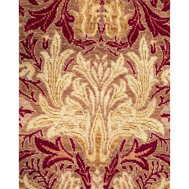 Hand-Knotted Multicolor Wool Oriental 8' x 10' Area Rug