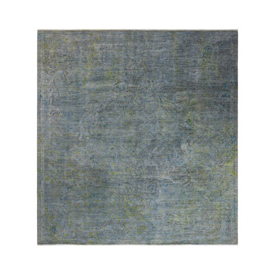 Fine Vibrance One-of-a-Kind 9' 0" X 9' 4" Hand Knotted Area Rug