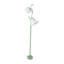 163cm Polished Torchiere Floor Lamp with USB and Outlet