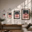 Sphere Study Retro - Framed Print-311510946-311510949