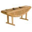 Teak Outdoor Oval Teak Dining Table