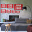 Enseigne en plastique 11 po x 17 po Junk Food Street-119525244