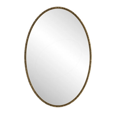 Antique Effect Iron Art Wall Hanging Mirror
