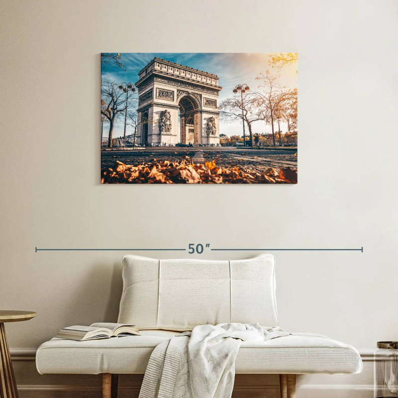 Ravi The Arc De Triomphe, 24" H x 36" W
