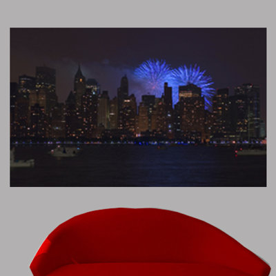 Affiche brillante de New York