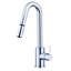 Amalfi Pull Down Single Handle Kitchen Faucet-35943587