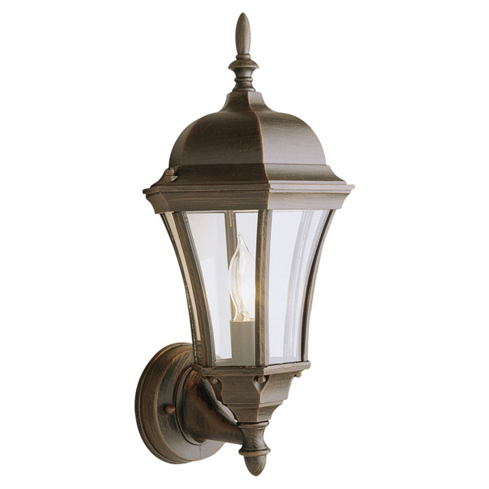Lanterne murale d'extérieur 1 lumière Burchard, Blanc