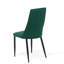 Chick 43cm H Velvet Upholstered Side Chair in Grey-36834811