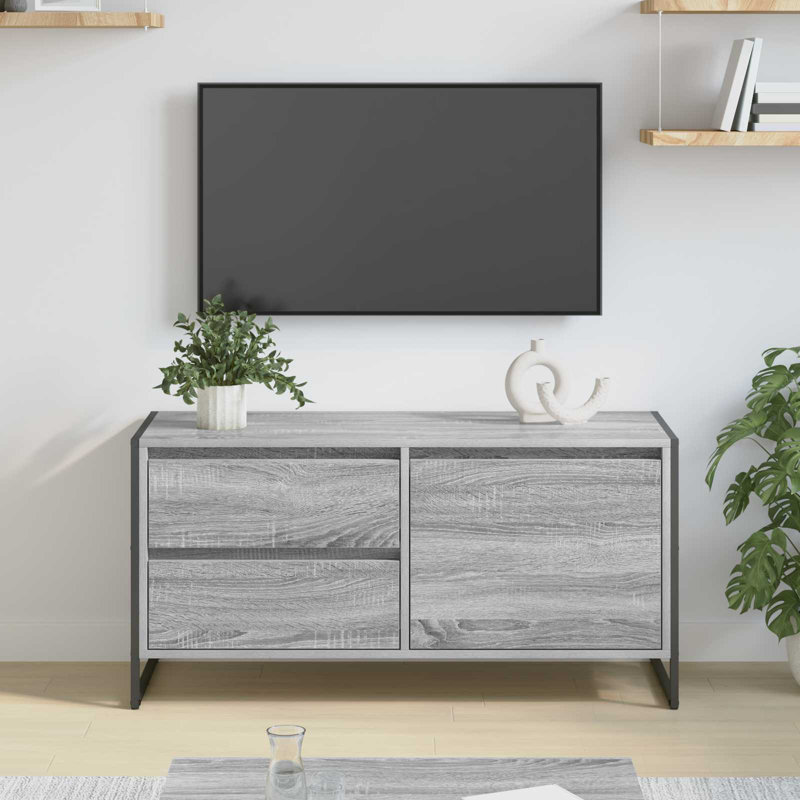 Unfinished TV Stand for TVs up to 43", Grey Sonoma