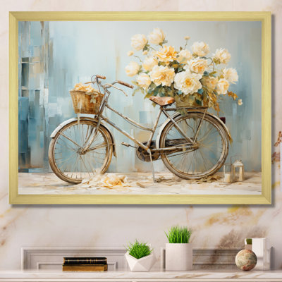 Bicycle Tranquil Pedaling By The Beach VI - Bicycle Wall Art