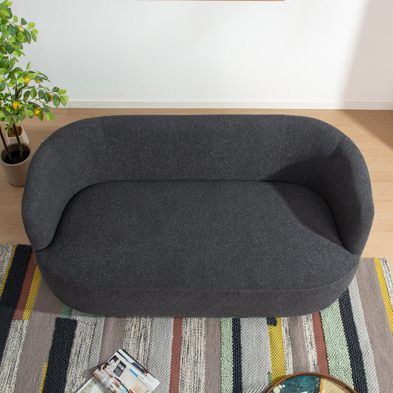 Brinae 68'' Modern Upholstered Loveseat