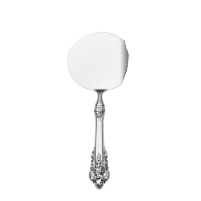 Wallace Grande Baroque Hostess Helper Cranberry/Tomato Server