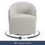 Fauteuil demi-tonneau pivotant Suhaylah-901520614